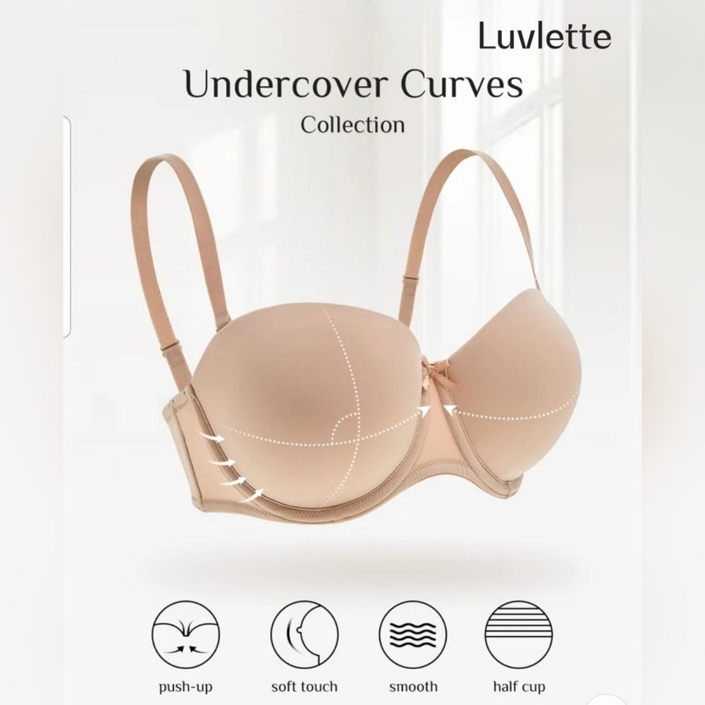 NWT Tshirt Push Up Underwire Bra